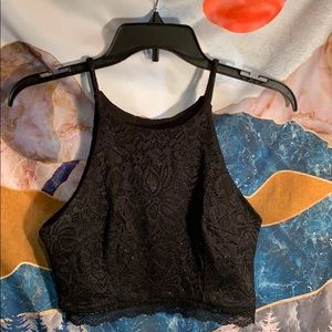 Adorable floral two piece homecoming/prom dress.